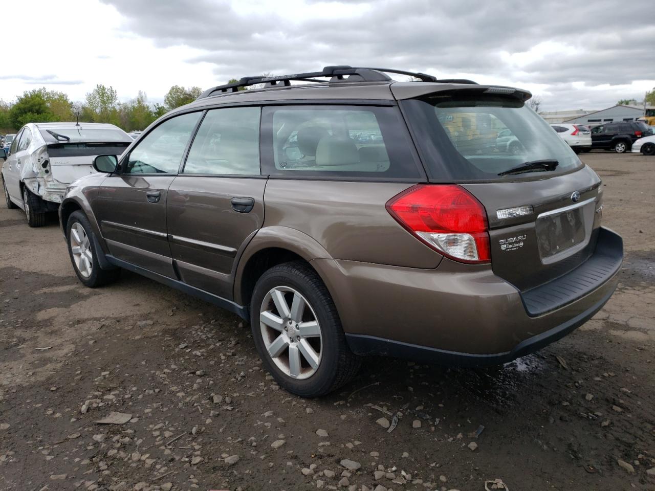 Image 2 of 2009 SUBARU OUTBACK 2.5I 2009 with VIN 4S4BP61C097338949