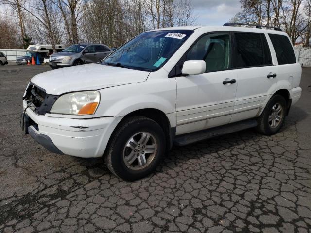 Image 1 of 2003 HONDA PILOT EXL 2003 with VIN 2HKYF18543H556133