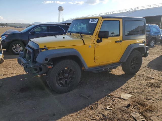 Image 1 of 2015 JEEP WRANGLER SPORT 2015 with VIN 1C4AJWAGXFL647318