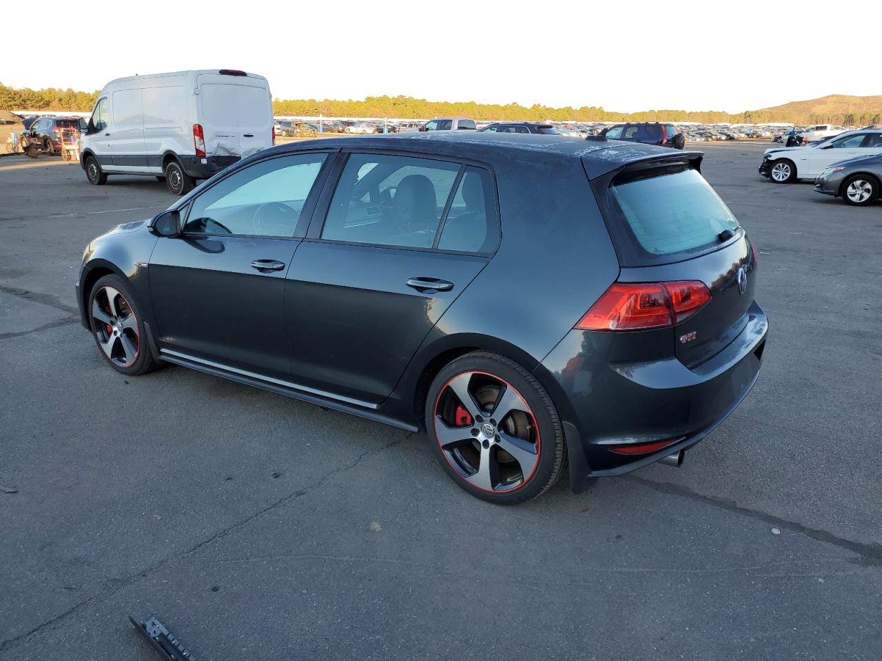 Image 2 of 2017 VOLKSWAGEN GTI SPORT 2017 with VIN 3VW547AU8HM002072