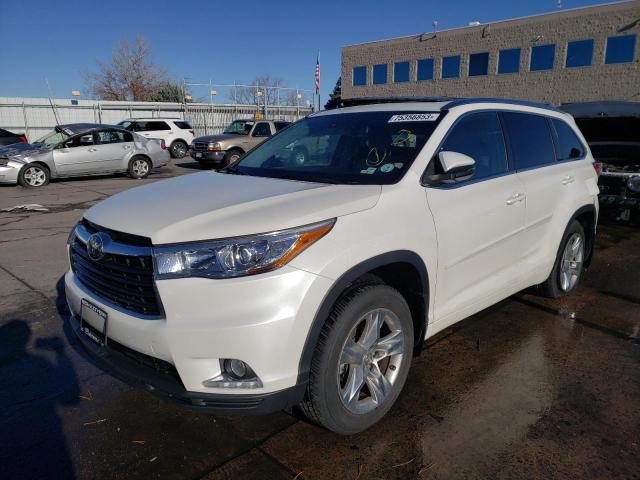 Изображение 1 2014 TOYOTA HIGHLANDER LIMITED 2014 с VIN 5TDDKRFH7ES004600