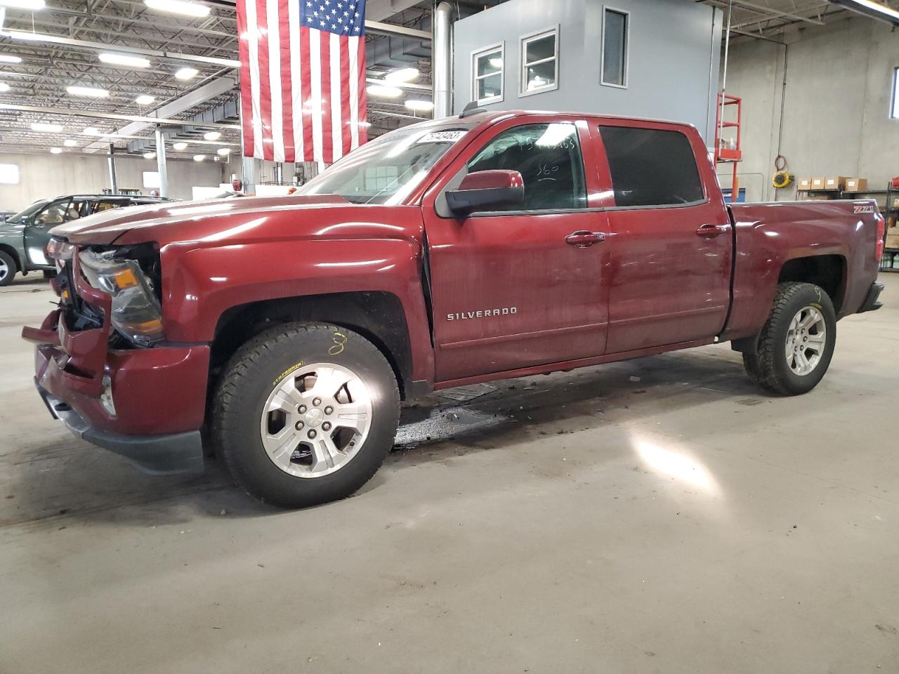 Image 1 of 2017 CHEVROLET SILVERADO K1500 LT 2017 with VIN 3GCUKREC4HG325437