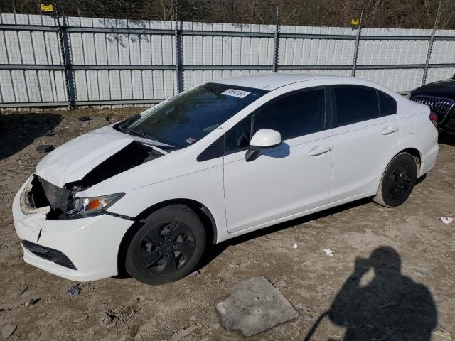 Image 1 of 2013 HONDA CIVIC LX 2013 with VIN 19XFB2F53DE008996