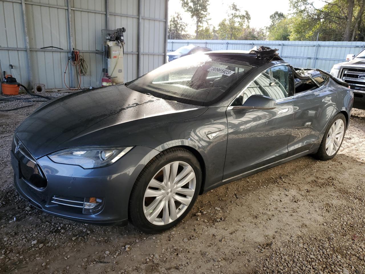 Изображение 1 2012 TESLA MODEL S  2012 с VIN 5YJSA1DP7CFP02230