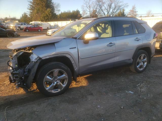 Image 1 of 2021 TOYOTA RAV4 XLE PREMIUM 2021 with VIN JTMB6RFV7MD044106