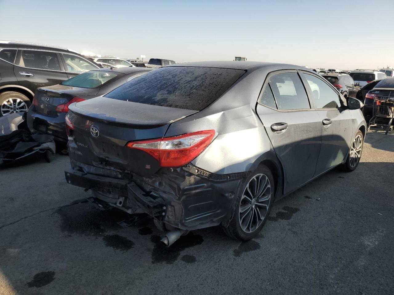 Image 3 of 2016 TOYOTA COROLLA L 2016 with VIN 2T1BURHE6GC658987