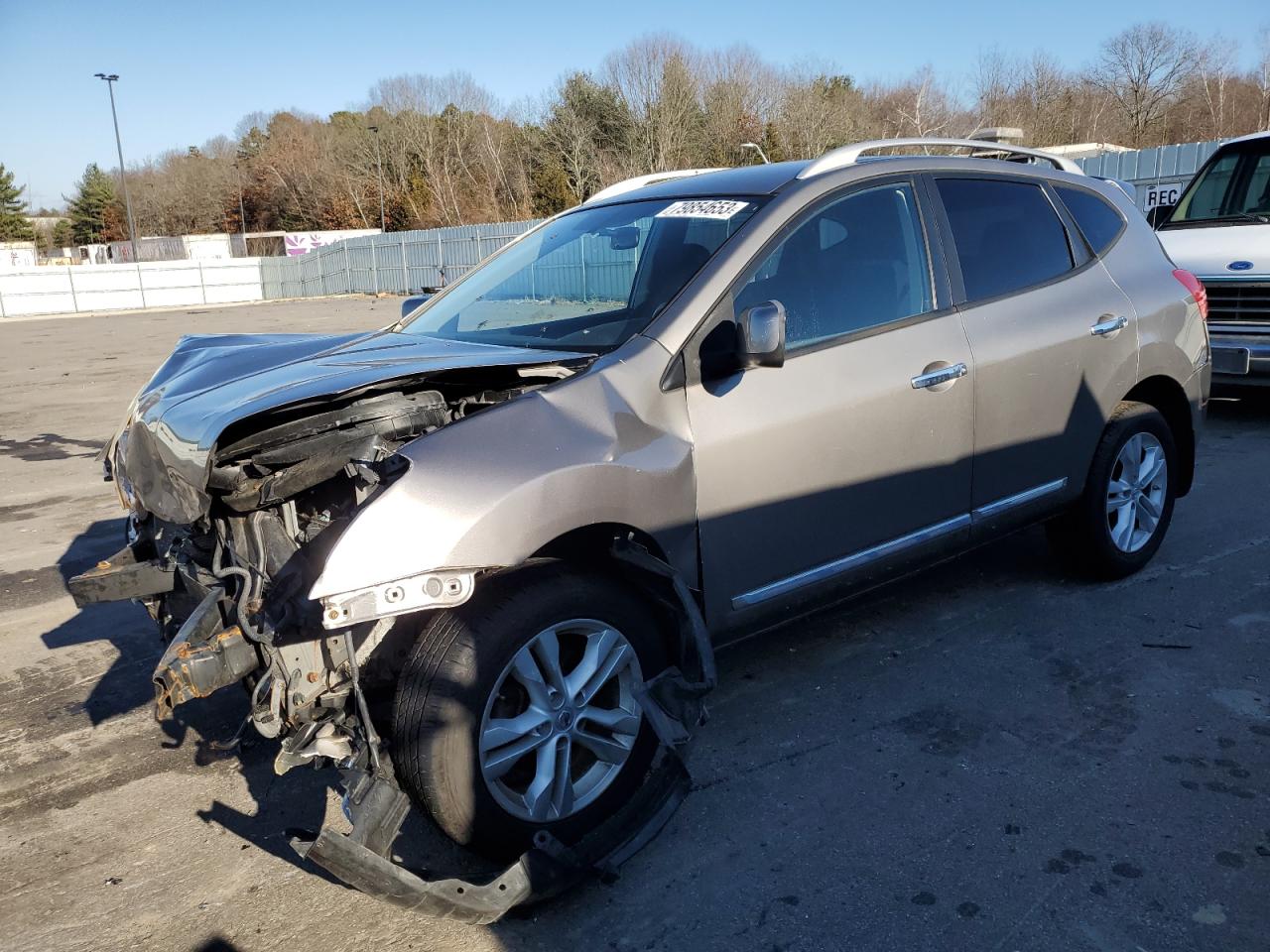 Image 1 of 2012 NISSAN ROGUE S 2012 with VIN JN8AS5MVXCW375658