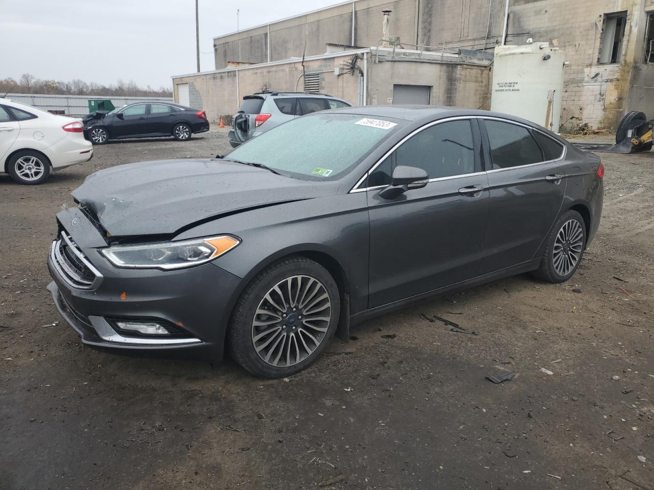 Изображение 1 2017 FORD FUSION TITANIUM 2017 с VIN 3FA6P0K91HR236448
