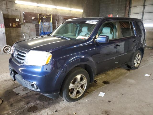 Image 1 of 2013 HONDA PILOT EXL 2013 with VIN 5FNYF4H53DB086176