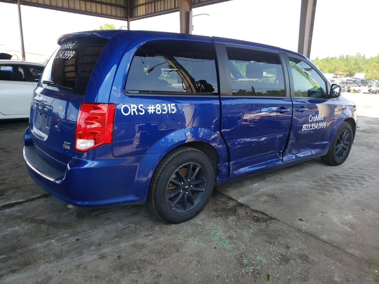 Изображение 3 2019 DODGE GRAND CARAVAN GT 2019 с VIN 2C4RDGEG6KR689691