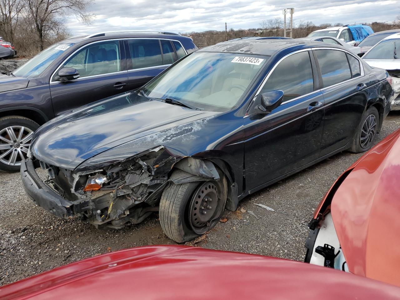 Image 1 of 2008 HONDA ACCORD LX 2008 with VIN 1HGCP263X8A060445