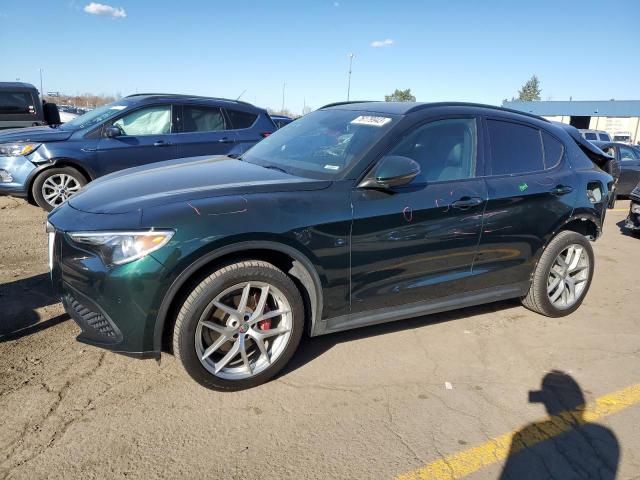 Image 1 of 2018 ALFA ROMEO STELVIO TI SPORT 2018 with VIN ZASFAKNN3J7C03794