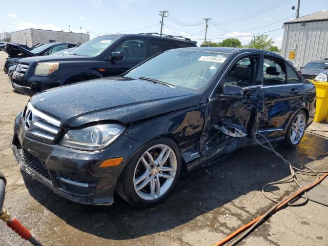 Image 1 of 2012 MERCEDES-BENZ C 300 4MATIC 2012 with VIN WDDGF8BB3CR207076