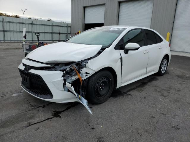 Image 1 of 2021 TOYOTA COROLLA LE 2021 with VIN JTDEPMAE7MJ127704