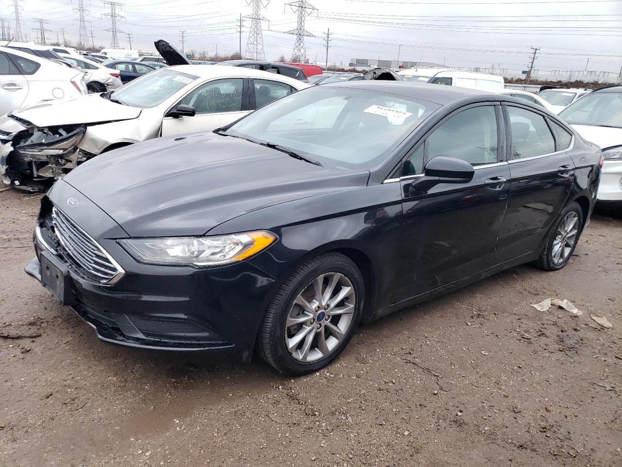 Obraz 1 z 2017 FORD FUSION SE HYBRID 2017 z VIN 3FA6P0LU7HR191065