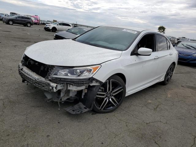 Image 1 of 2017 HONDA ACCORD SPORT 2017 with VIN 1HGCR2F56HA061474
