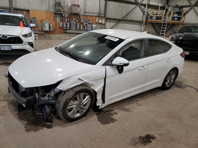 Image 1 of 2019 HYUNDAI ELANTRA SEL 2019 with VIN KMHD84LF0KU758817