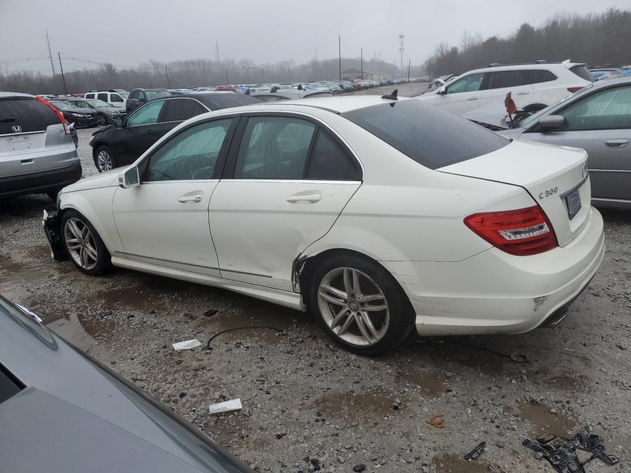 Image 2 of 2012 MERCEDES-BENZ C 300 4MATIC 2012 with VIN WDDGF8BB1CA668789