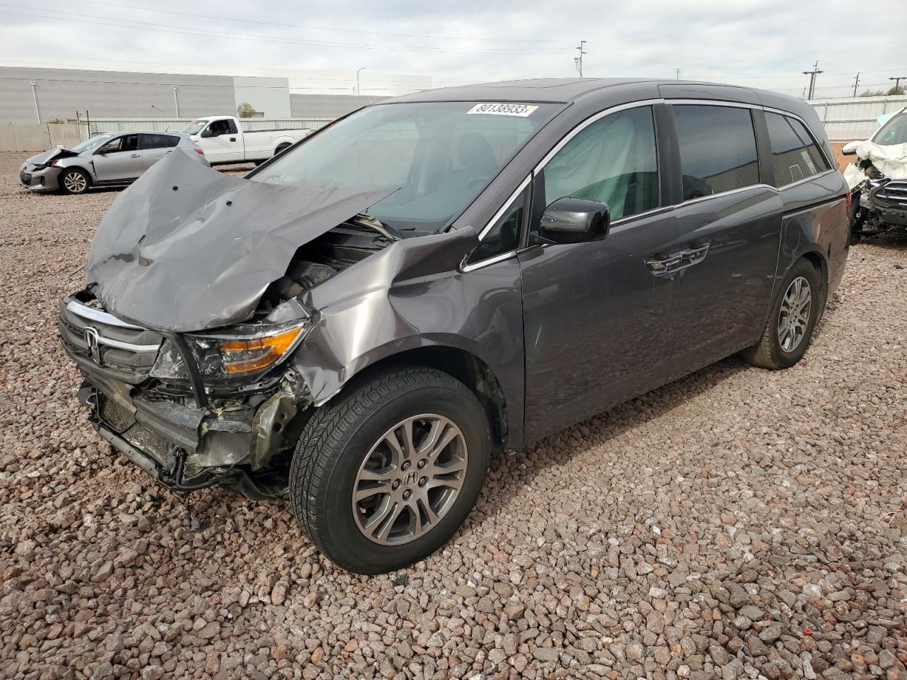 Obraz 1 z 2013 HONDA ODYSSEY EXL 2013 z VIN 5FNRL5H67DB034870