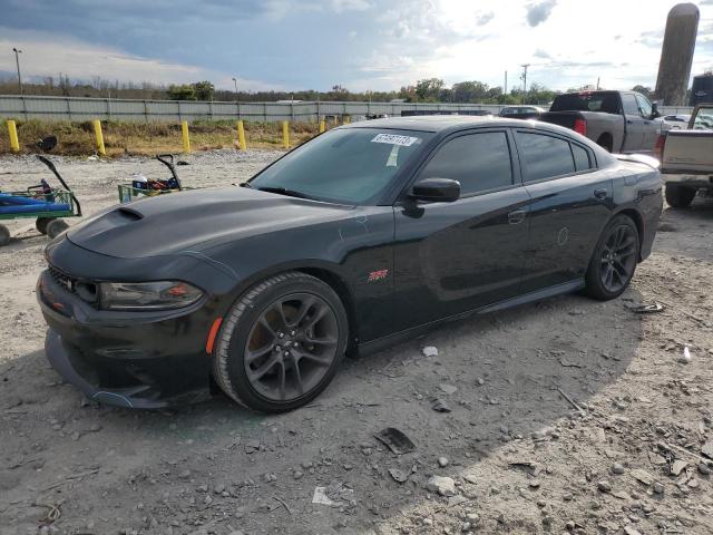 Image 1 of 2020 DODGE CHARGER SCAT PACK 2020 with VIN 2C3CDXGJXLH183100