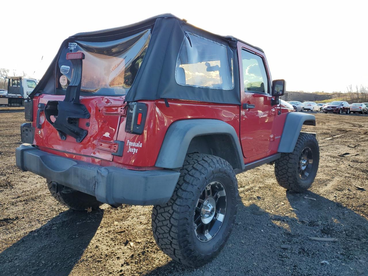 Obraz 3 z 2008 JEEP WRANGLER RUBICON 2008 z VIN 1J4GA64108L631014