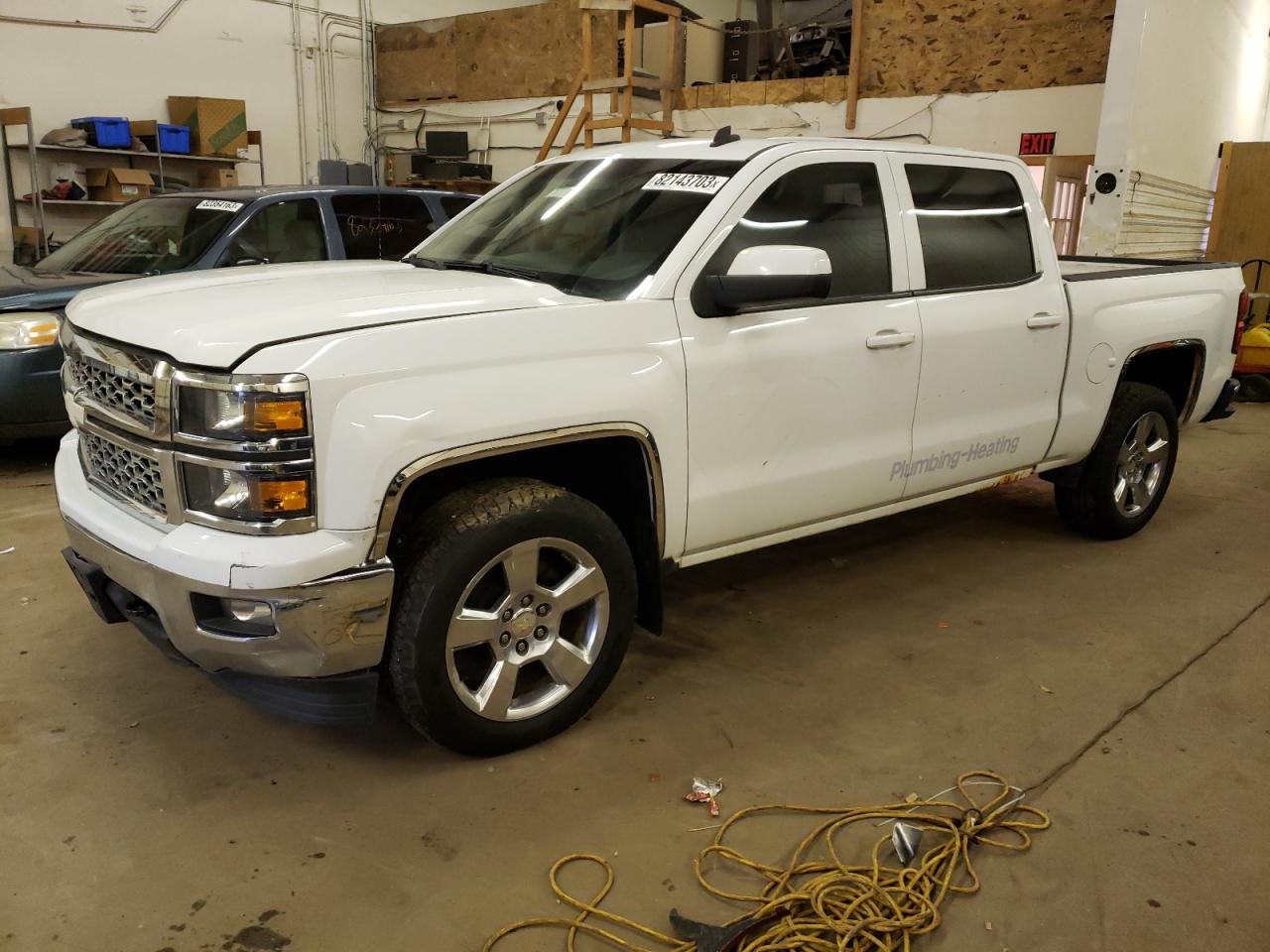 Image 1 of 2014 CHEVROLET SILVERADO K1500 LT 2014 with VIN 3GCUKREC1EG413809