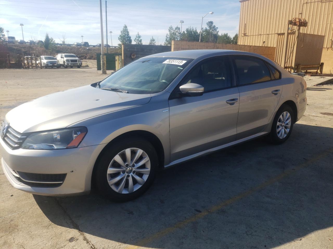 Изображение 1 2014 VOLKSWAGEN PASSAT S 2014 с VIN 1VWAT7A36EC093283