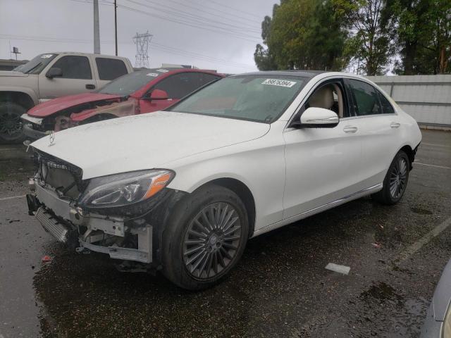 Image 1 of 2015 MERCEDES-BENZ C 300 4MATIC 2015 with VIN 55SWF4KB4FU023059
