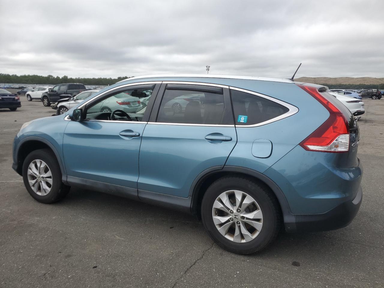Image 2 of 2013 HONDA CR-V EXL 2013 with VIN 2HKRM4H78DH690383