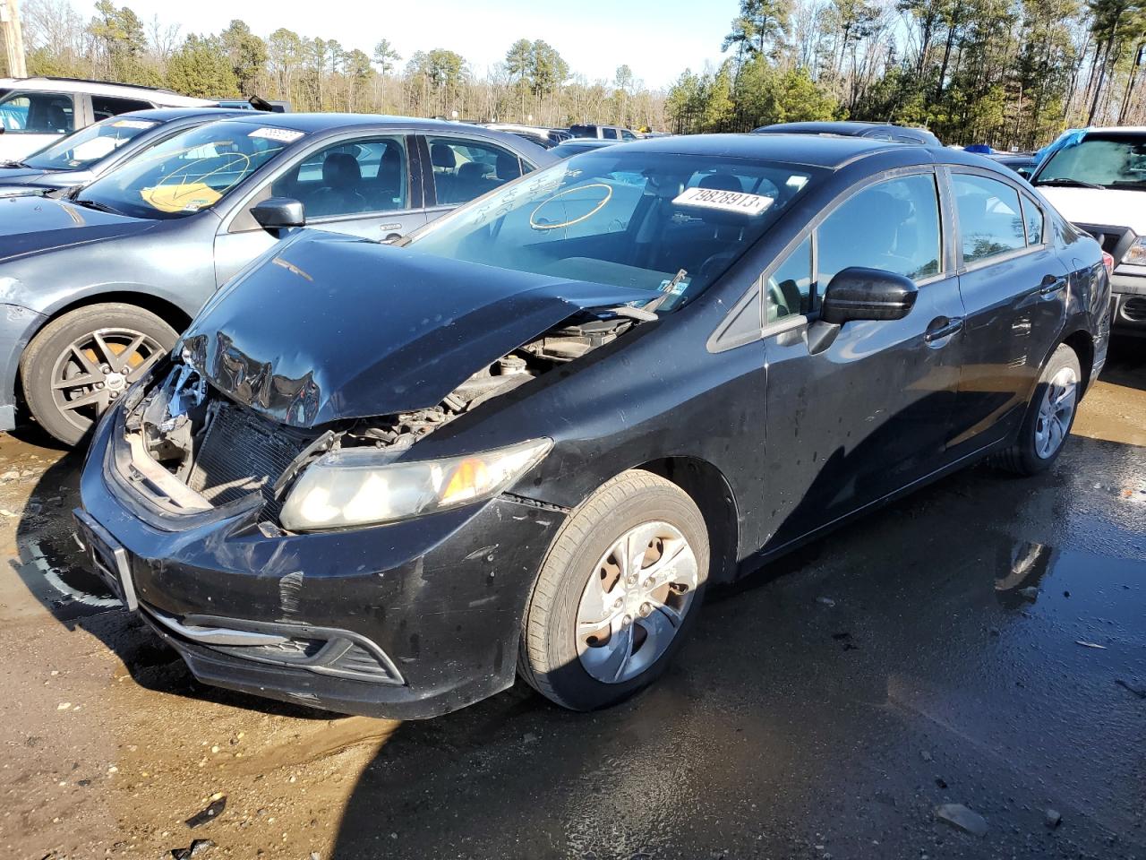 2014 HONDA CIVIC LX 2014 image