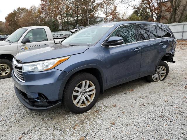 Image 1 of 2016 TOYOTA HIGHLANDER LE 2016 with VIN 5TDBKRFH7GS342671
