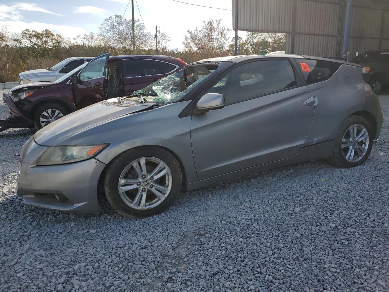 Image 1 of 2012 HONDA CR-Z EX 2012 with VIN JHMZF1C6XCS001207
