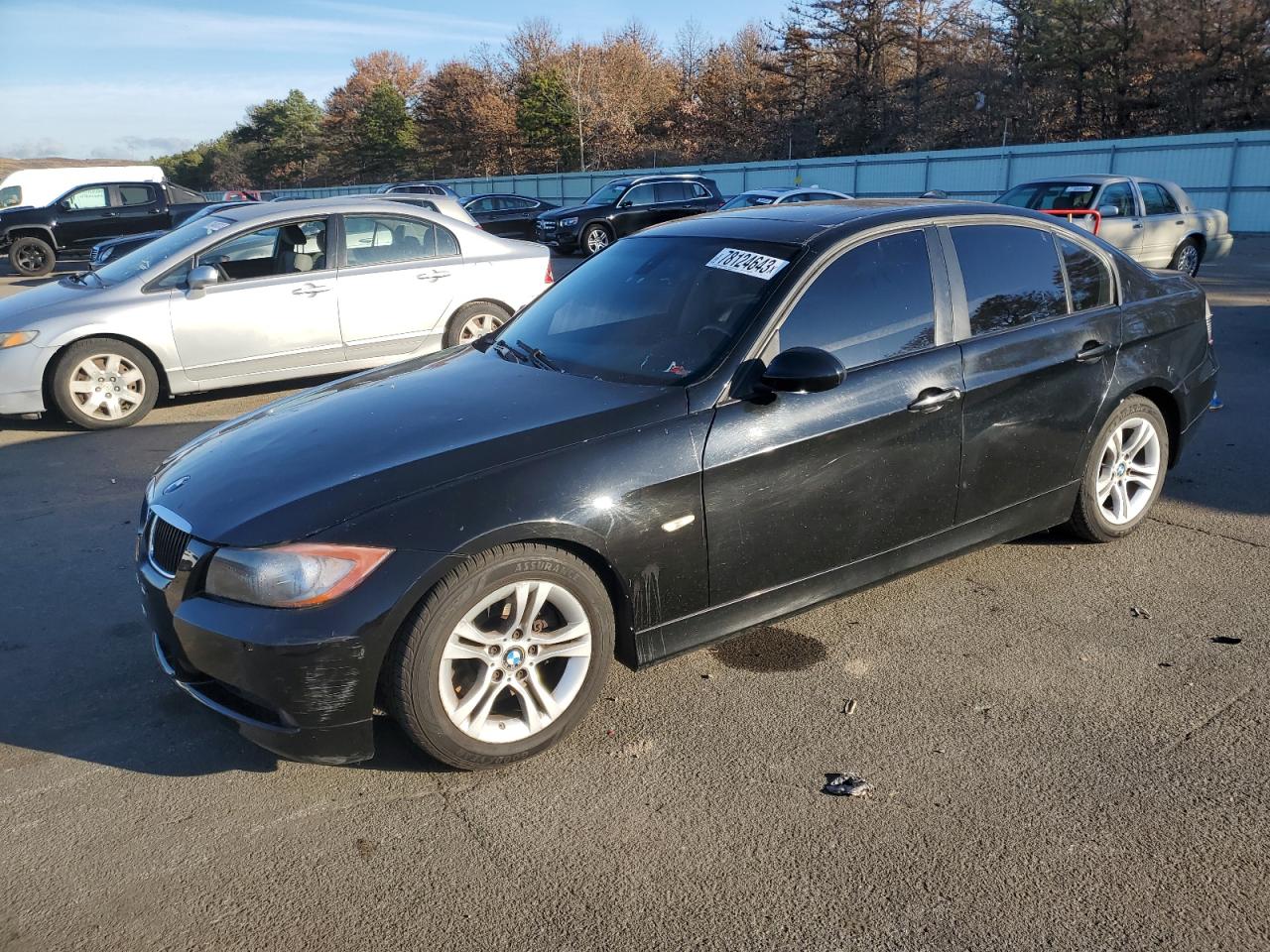 Image 1 of 2008 BMW 328 I SULEV 2008 with VIN WBAVC53568F010233