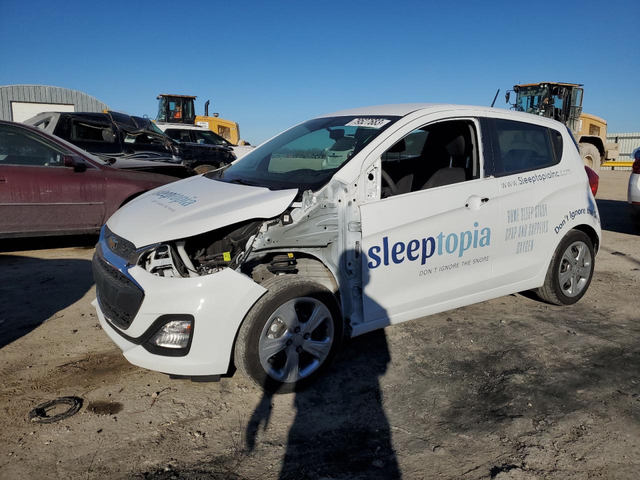Image 1 of 2022 CHEVROLET SPARK LS 2022 with VIN KL8CB6SA7NC015058