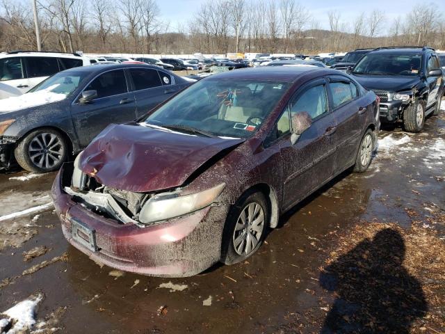 Obraz 1 z 2012 HONDA CIVIC LX 2012 z VIN 19XFB2F57CE339613