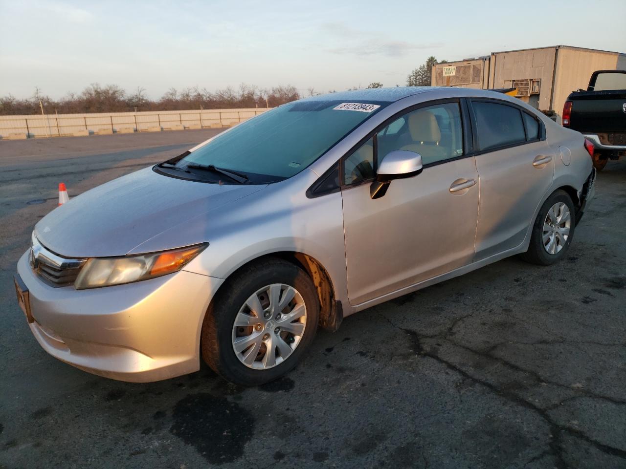 Изображение 1 2012 HONDA CIVIC LX 2012 с VIN 19XFB2F54CE310411