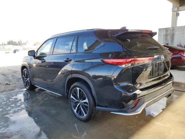 Изображение 2 2021 TOYOTA HIGHLANDER XSE 2021 с VIN 5TDLZRBH9MS126922