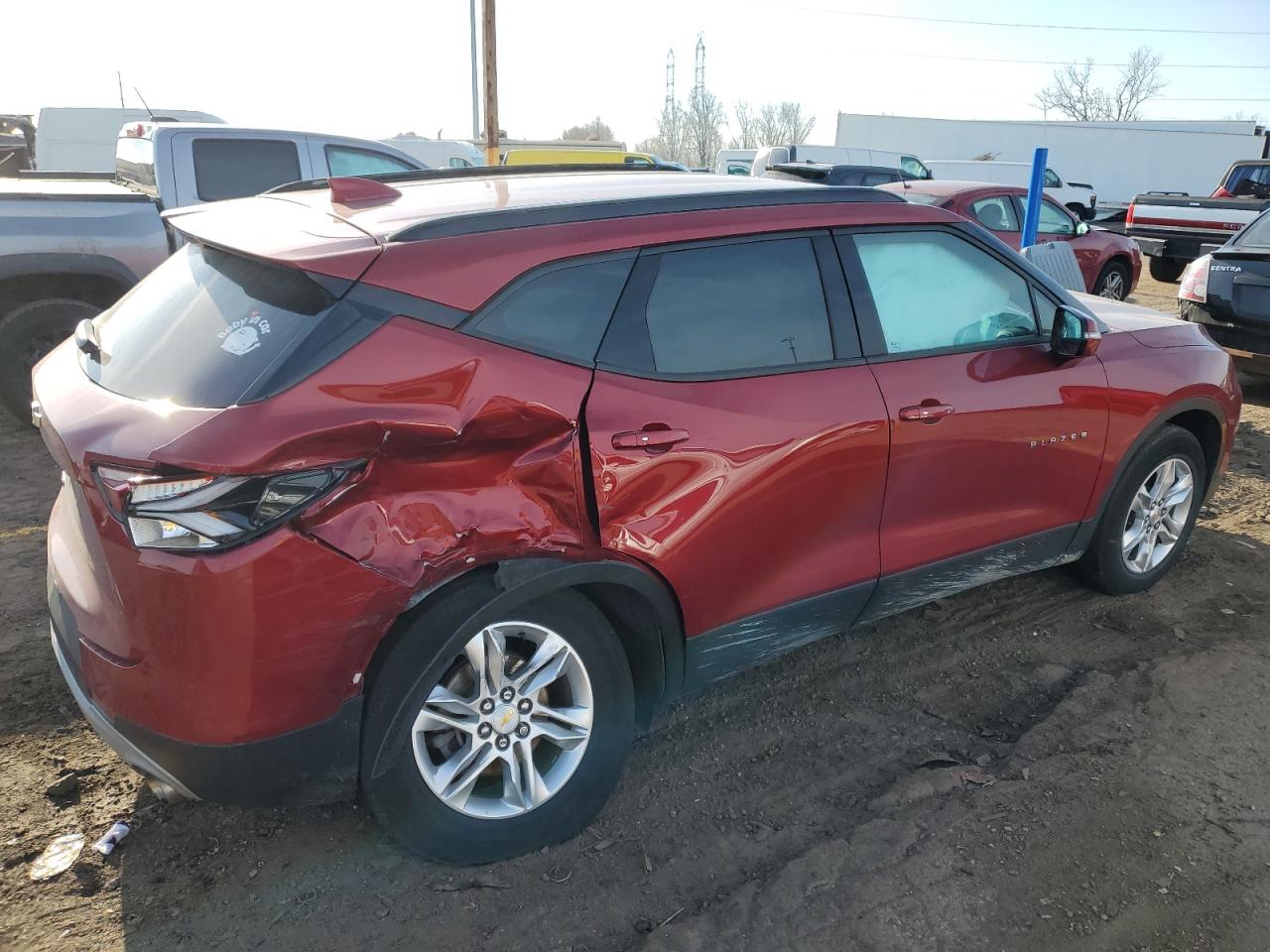 Obraz 3 z 2021 CHEVROLET BLAZER 2LT 2021 z VIN 3GNKBCRSXMS556072
