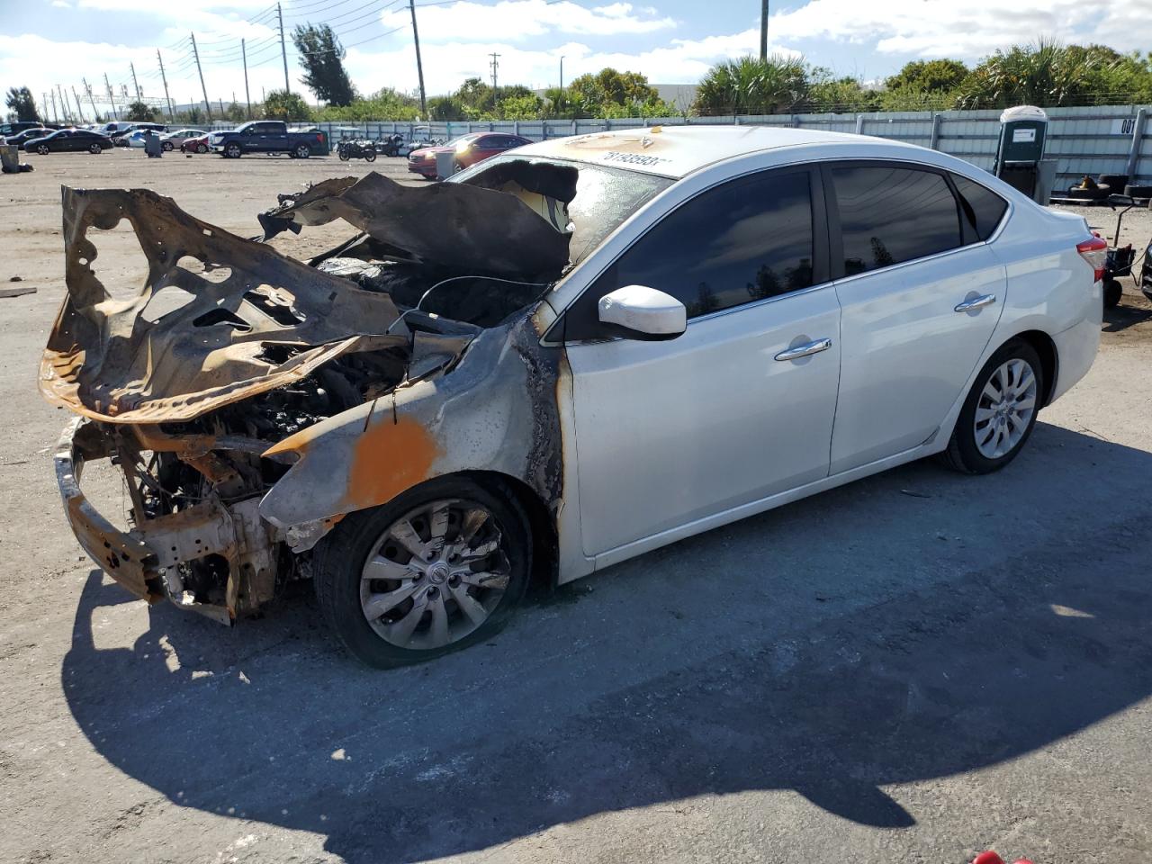 Image 1 of 2013 NISSAN SENTRA S 2013 with VIN 3N1AB7AP6DL772596