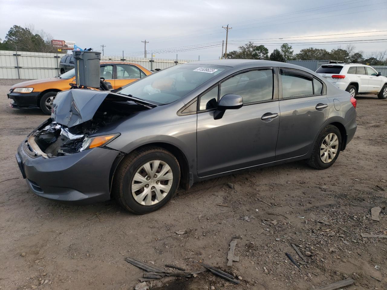 2012 HONDA CIVIC LX 2012 image