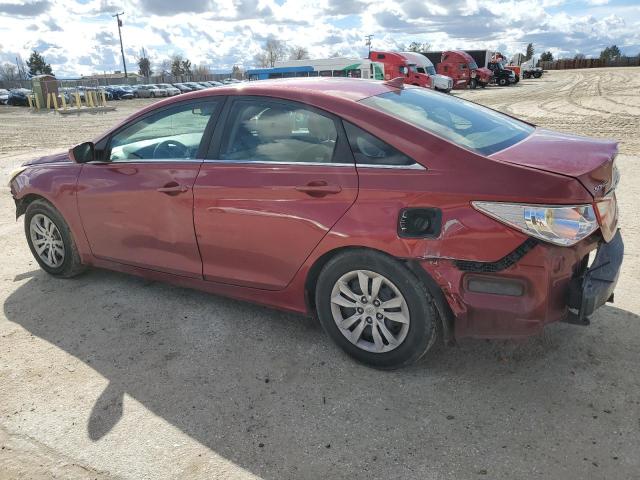 Image 2 of 2012 HYUNDAI SONATA GLS 2012 with VIN 5NPEB4AC0CH366595
