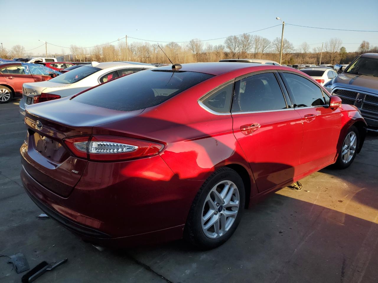 Изображение 3 2016 FORD FUSION SE 2016 с VIN 3FA6P0H73GR395119