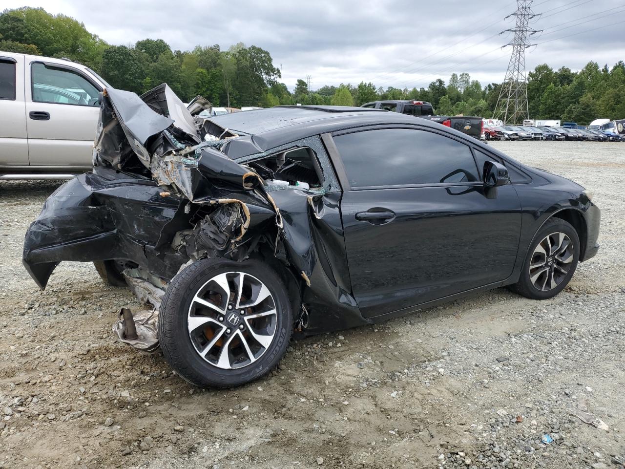 Image 3 of 2013 HONDA CIVIC EX 2013 with VIN 2HGFG3B80DH514346