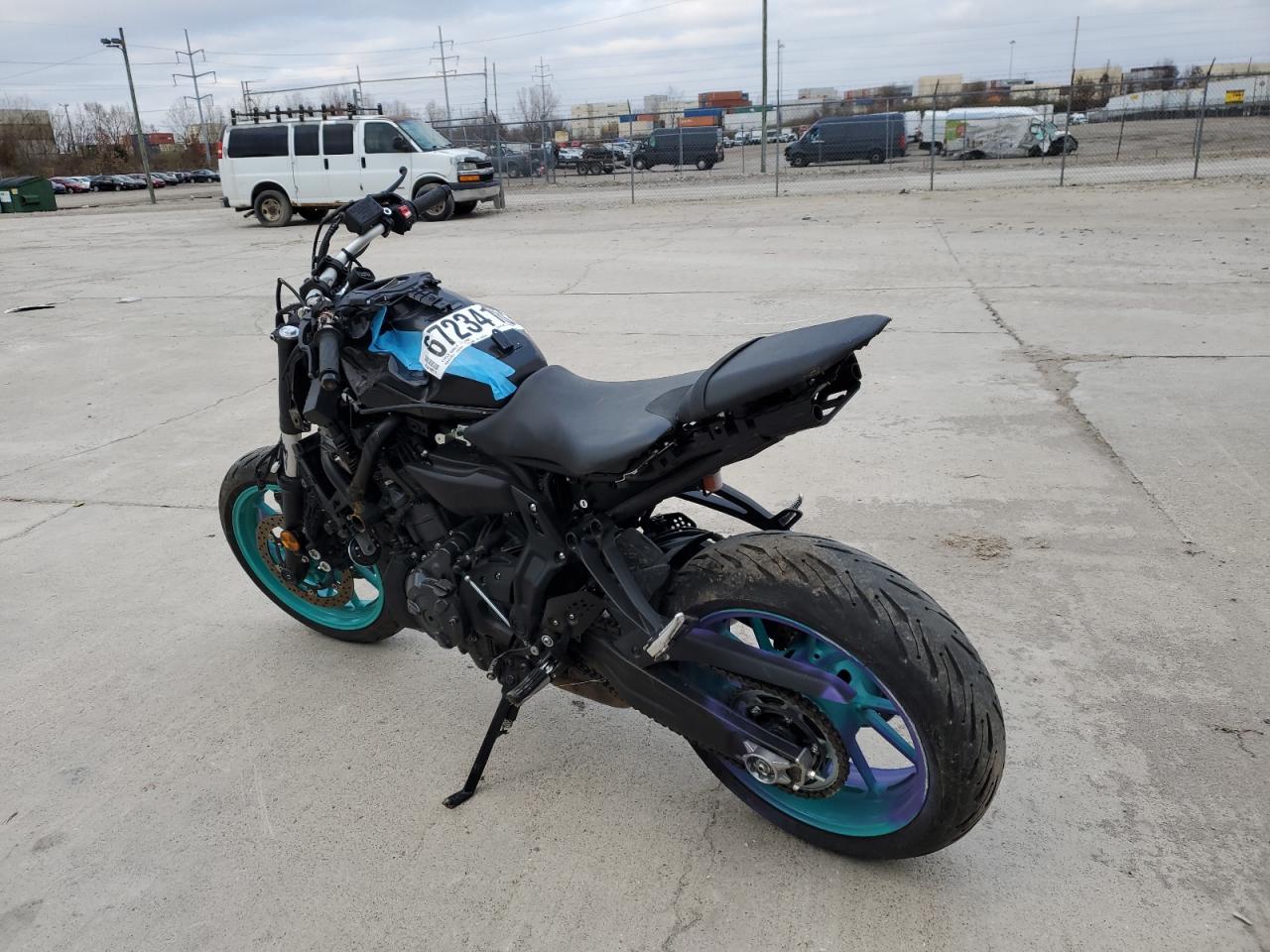Image 3 of 2022 YAMAHA MT07  2022 with VIN JYARM32E6NA004413