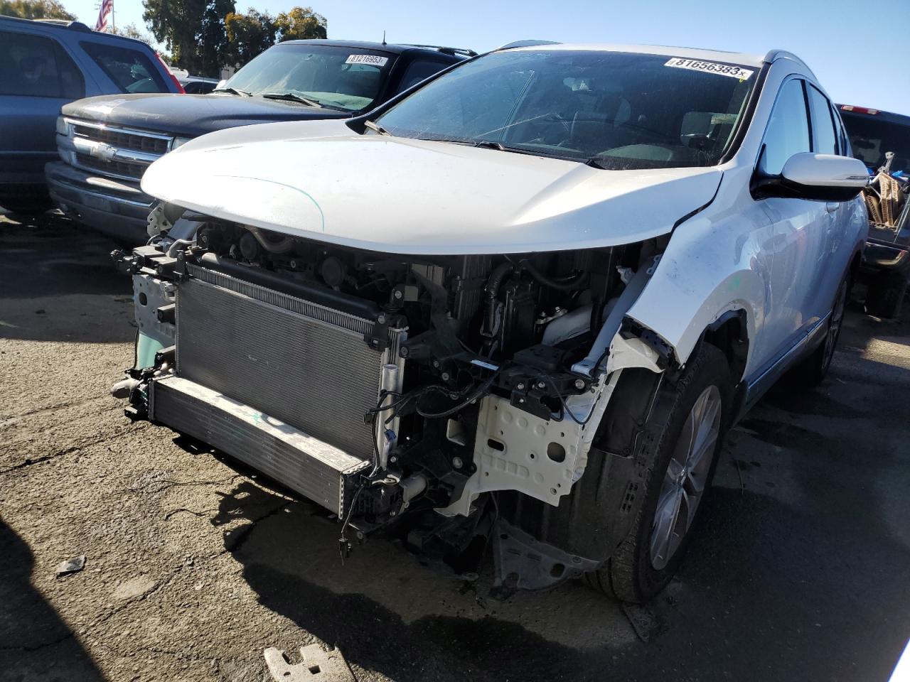 Image 1 of 2022 HONDA CR-V TOURING 2022 with VIN 7FARW2H95NE024814