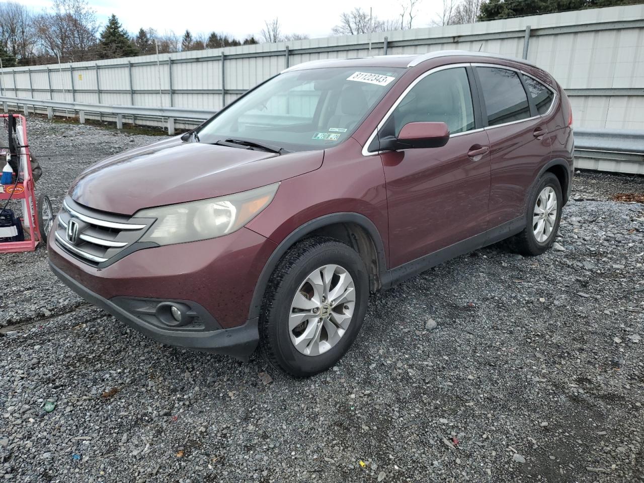 Image 1 of 2013 HONDA CR-V EXL 2013 with VIN 5J6RM4H75DL080785