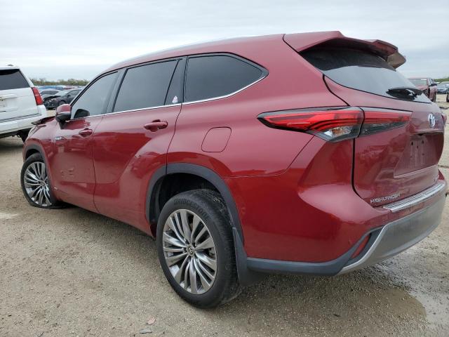 Obraz 2 z 2021 TOYOTA HIGHLANDER HYBRID PLATINUM 2021 z VIN 5TDEBRCH4MS064163