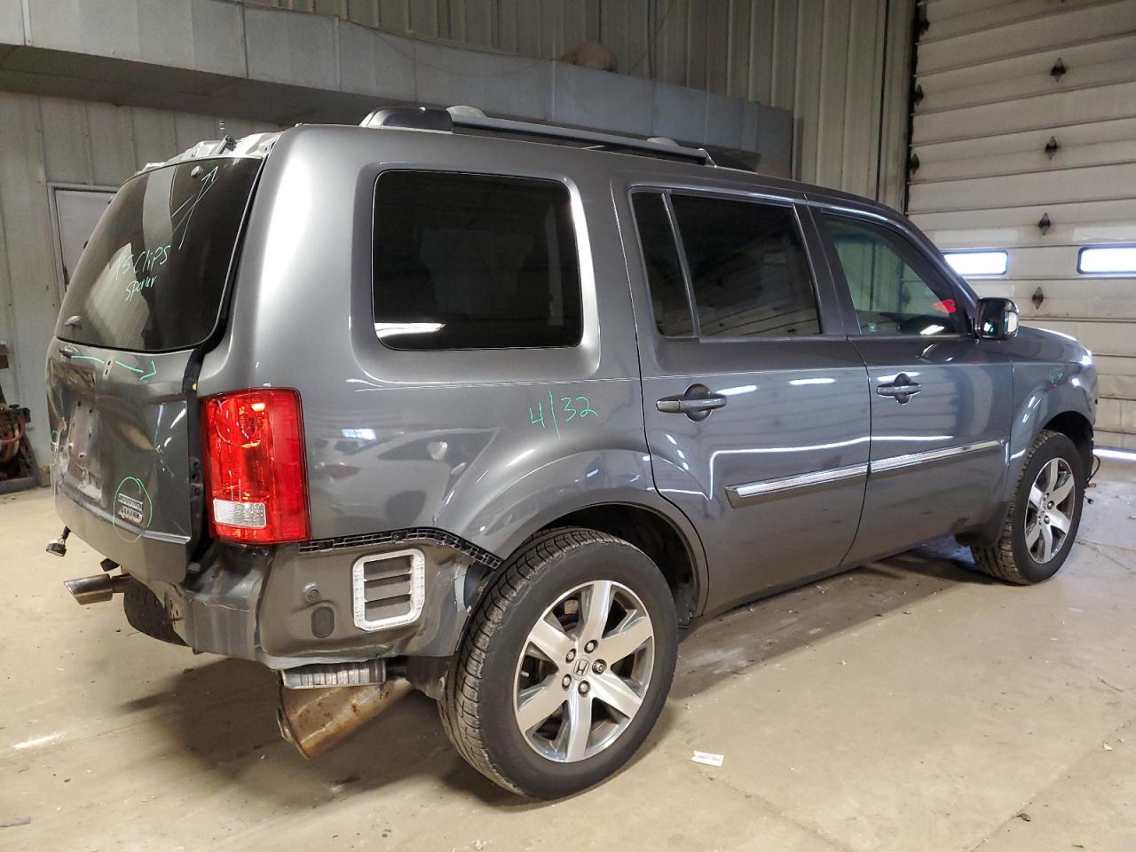 Obraz 3 z 2012 HONDA PILOT TOURING 2012 z VIN 5FNYF4H99CB060358