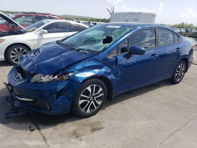 Image 1 of 2014 HONDA CIVIC EX 2014 with VIN 19XFB2F85EE085753