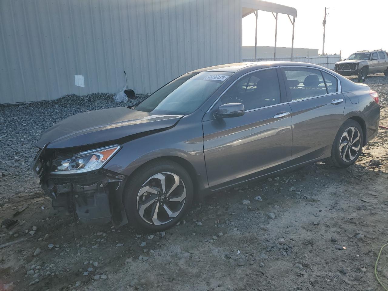 Image 1 of 2017 HONDA ACCORD EXL 2017 with VIN 1HGCR2F84HA114375